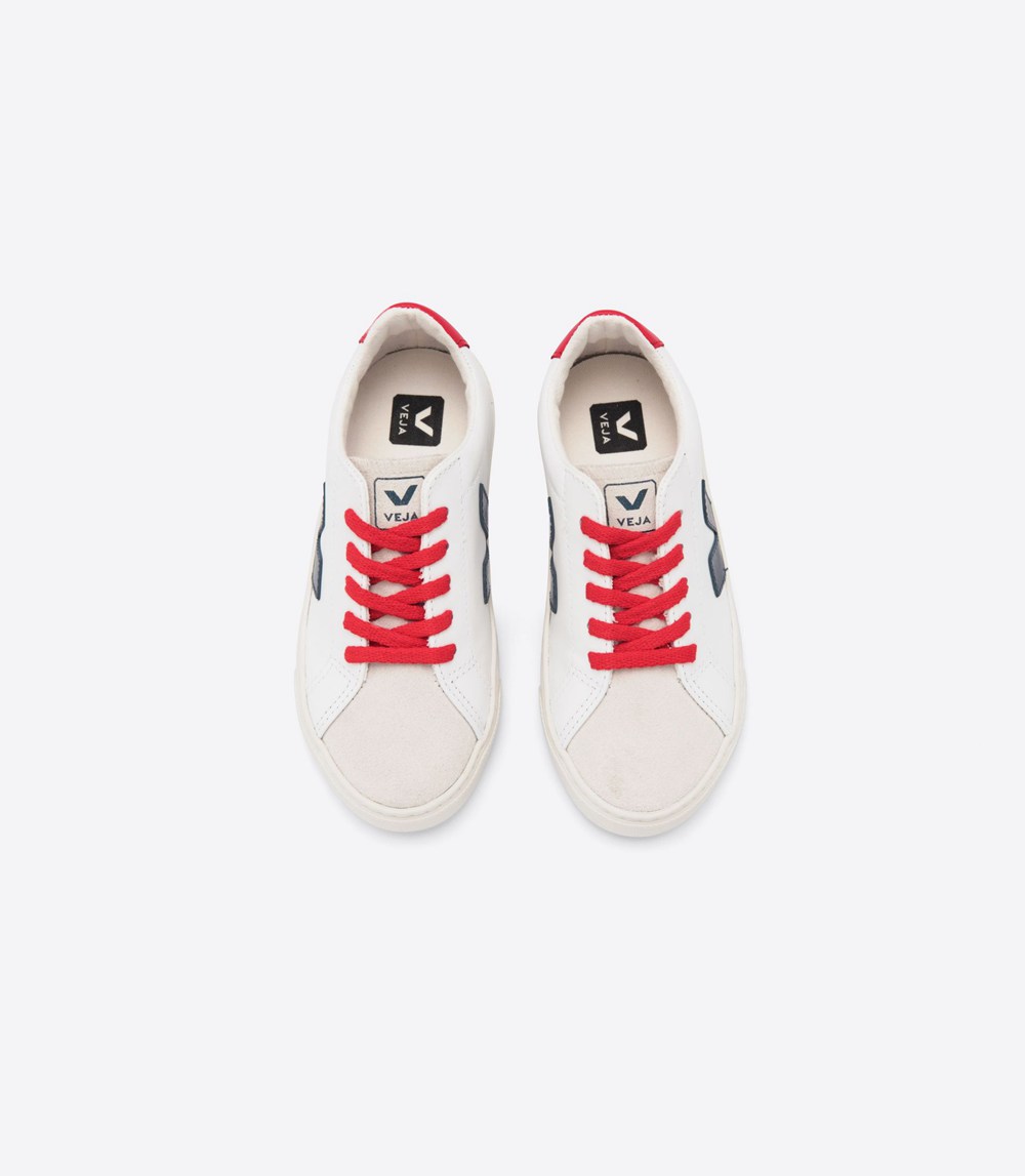 Veja Sneakers Copii - Esplar Piele - Albi - 5602314-UV